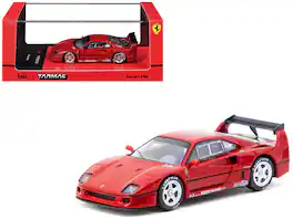 Ferrari F40 Red "Road64" Series 1/64 Diecast Model Car by Tarmac Works