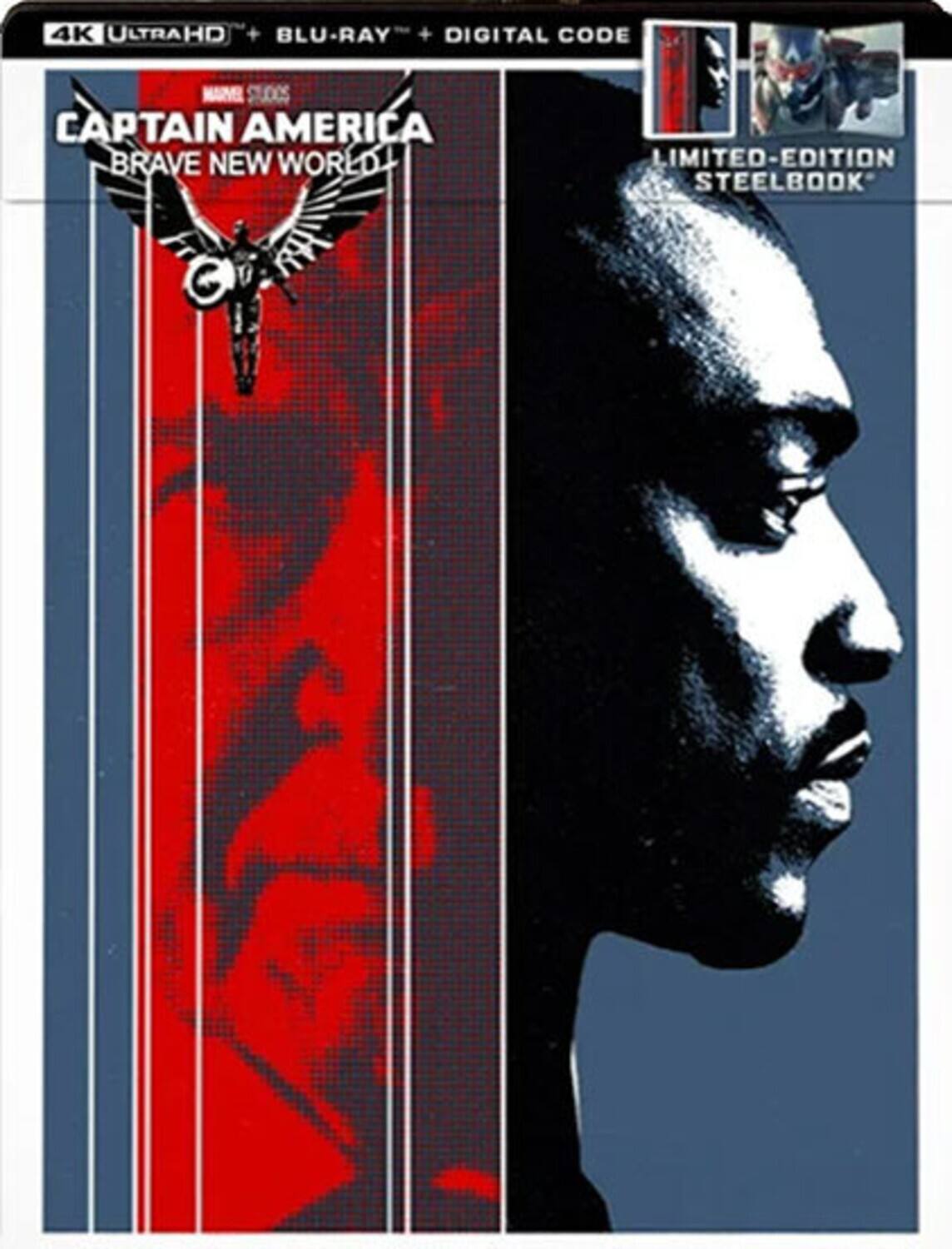 Alt View 1. Captain America: Brave New World   - 4K Blu-Ray.