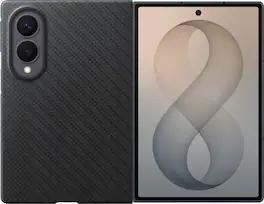 Samsung - Galaxy Z Fold8 Carbon Magnet Case - Black