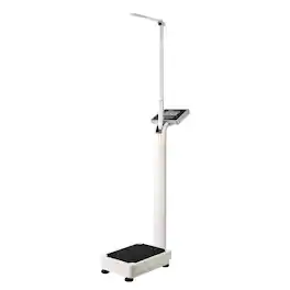 VEVOR - Medical Digital Scale, Professional Physician Scale for Weight Height, Multi-Function Medical Physician Scale - White