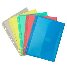 C-line - C Line Mini Size Binder Pocket Side Loading Assorted 1 Each