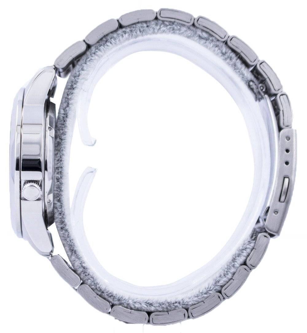 Left. Seiko - Seiko 5 Automatic 21 Jewels Japan Made SNKE53 SNKE53J1 SNKE53J Men's Watch - Silver.
