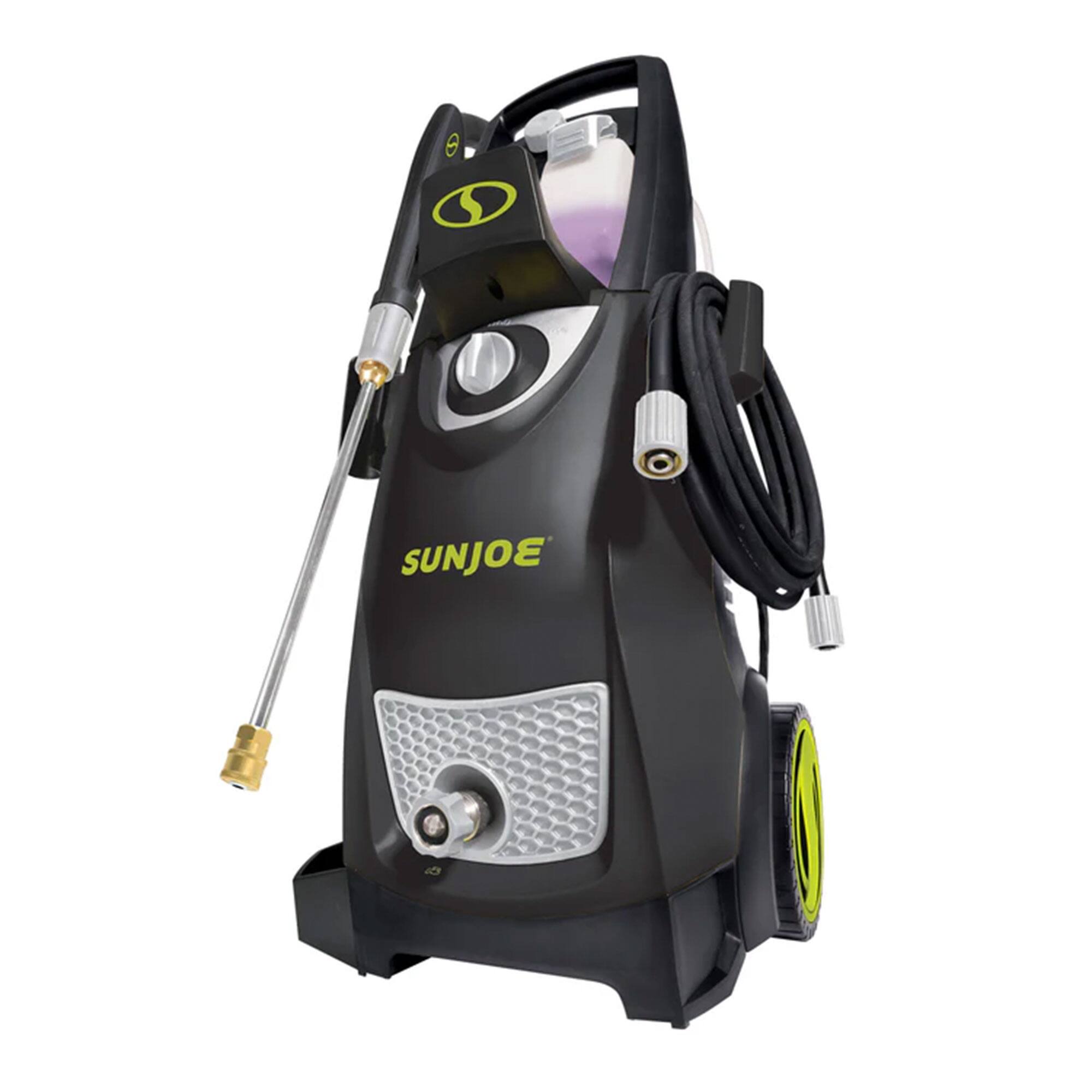 Sun Joe - Electric Pressure Washer, Portable Power Washer with Wheels, SPX3000-PK1 - Green