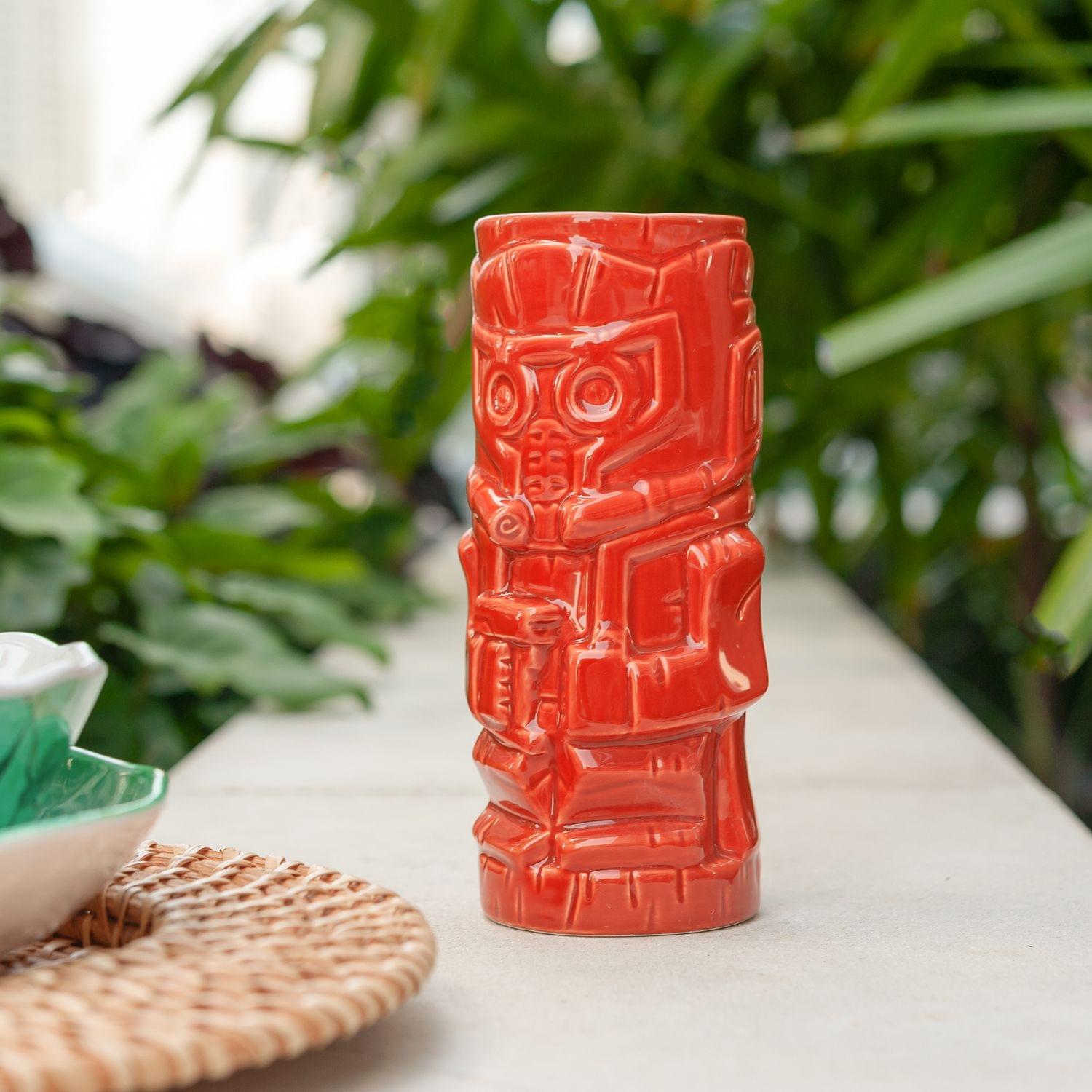 Alt View 4. Marvel - Geeki Tikis Guardians Of The Galaxy Star-Lord Ceramic Mug | Holds 14 Ounces - Red.