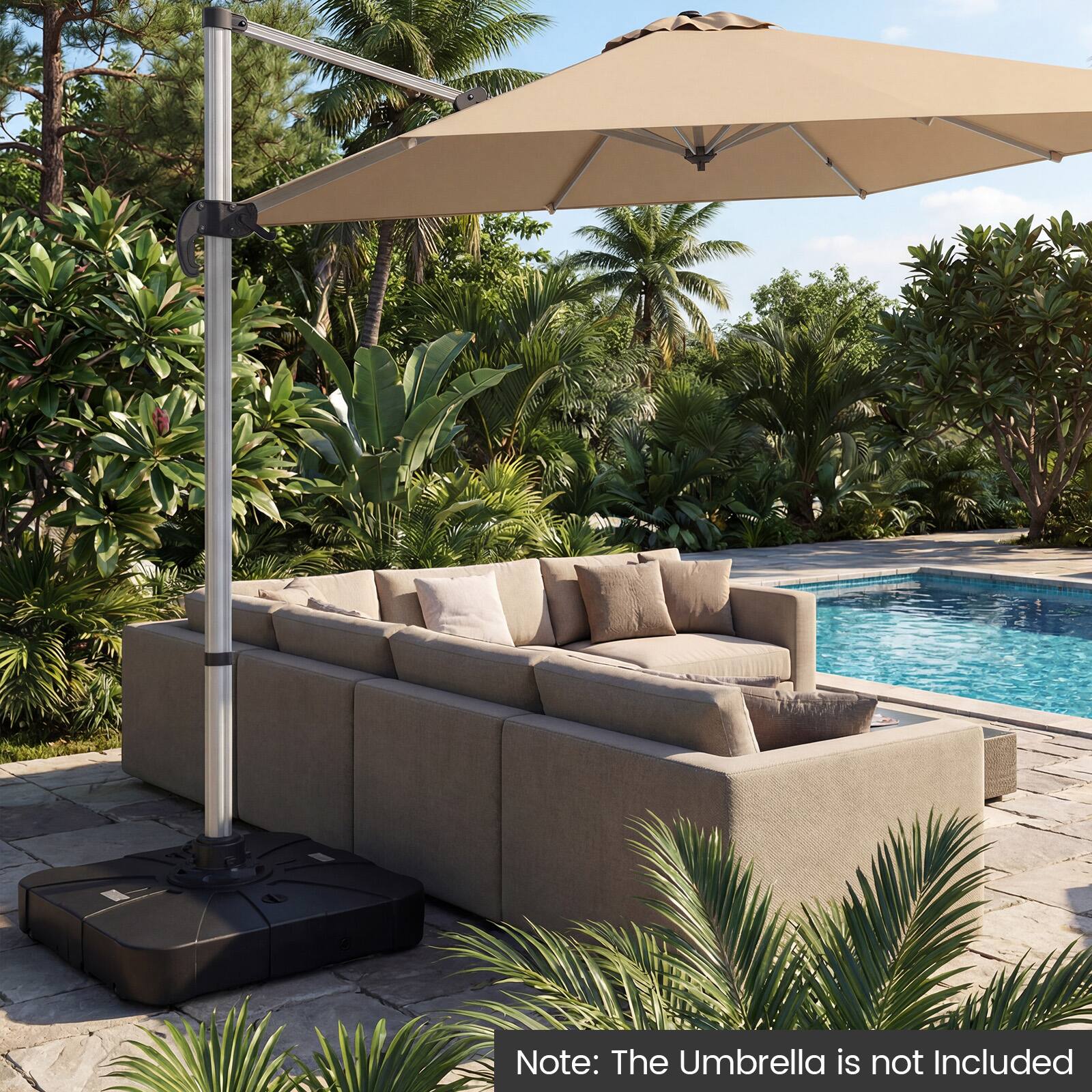 Note: The Umbrella is not Included