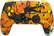 Front. Custom Controllerzz - Custom Wireless Controller for PS5 - Molten Camo & Gold Chrome Inserts.