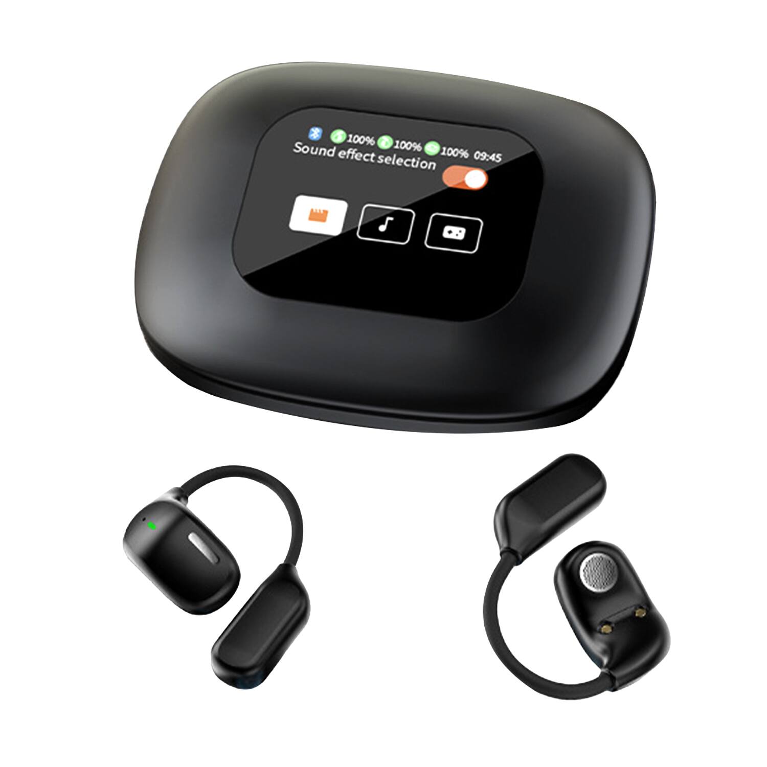 100% 100% Sound effect selection 100% 09:45