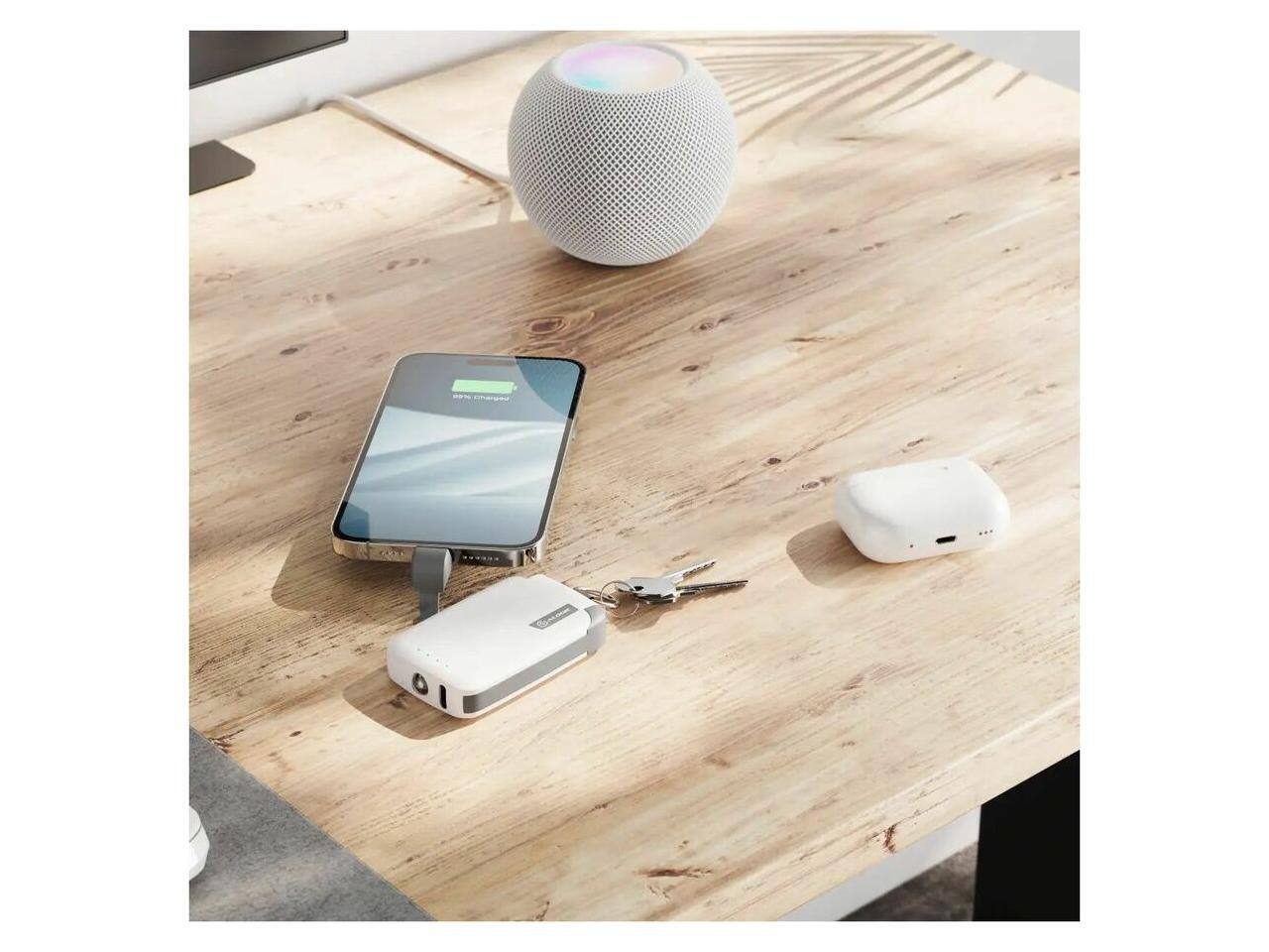 Alt View 3. Alogic - Alogic KeyLight 2000mAh Portable Power Bank - 2000 mAh - 1A - 5V Output - 5V Input - USB Type-C Connector - KLPB2KWH.