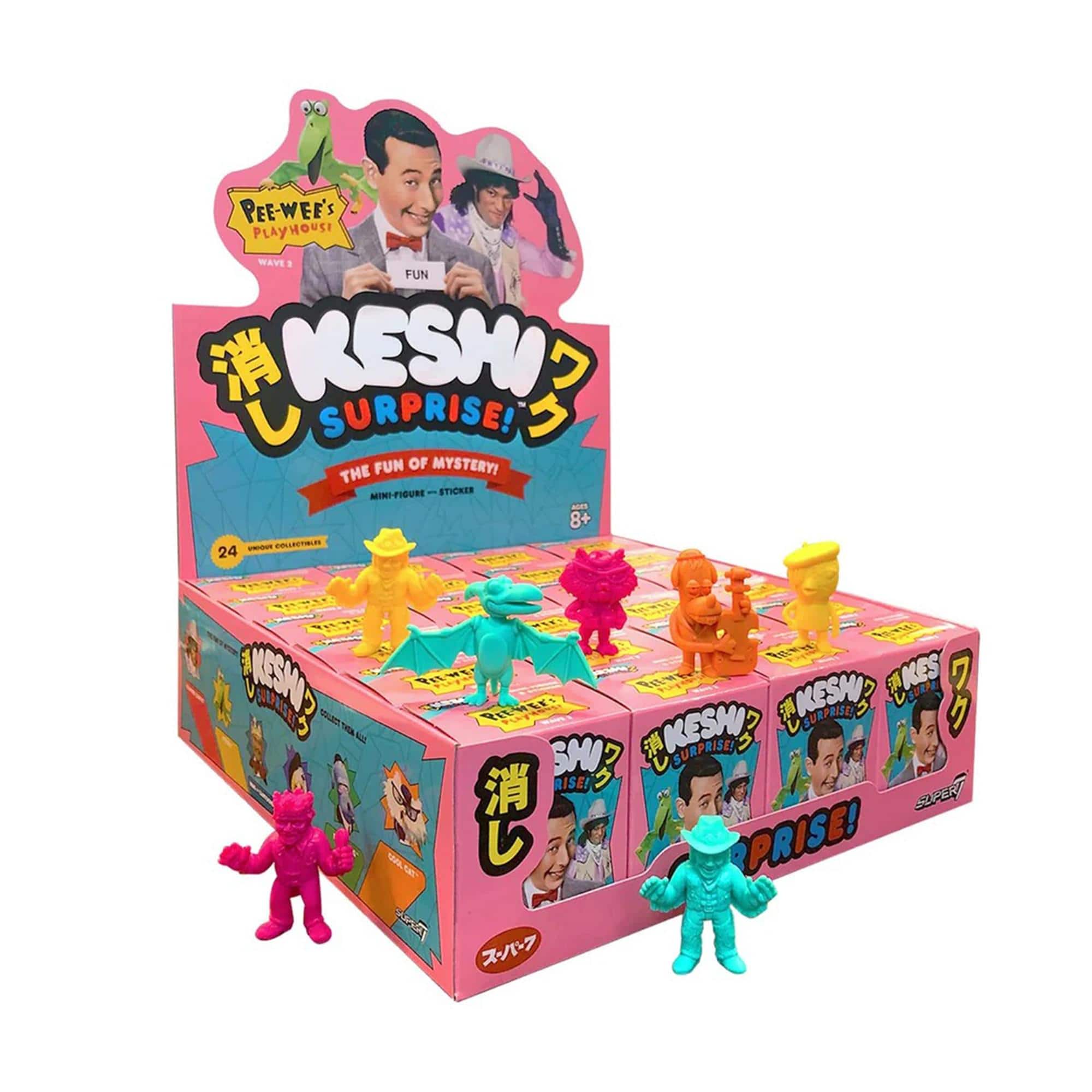 Super7 - Pee-Wee's Playhouse Wave 2 Keshi Surprise Mystery Figure | One Random - Multi-Color price history on PriceWatchPro