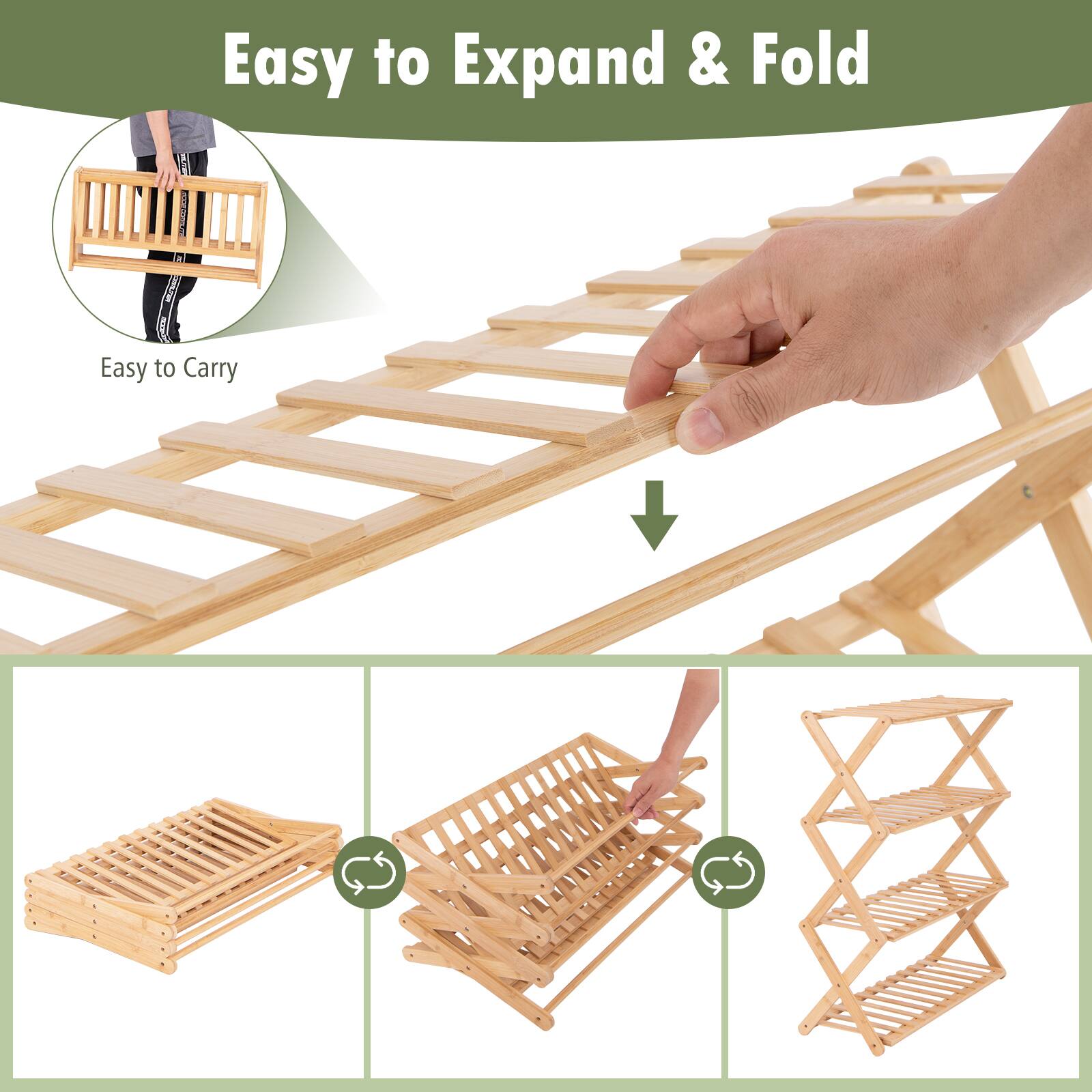 Easy to Expand & Fold
Easy to Carry