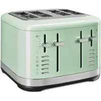 KitchenAid - 4 Slice Programmable Toaster - Pistachio - Front_Zoom
