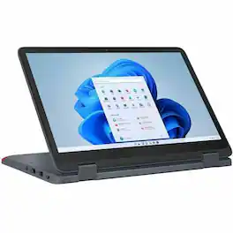 Lenovo - 500w Yoga Gen 4 82VQ000EUS 12.2" Touchscreen Convertible 2 in 1 Notebook - WUXGA - Intel N-Series N100 - 4 GB - 1 - Slate Gray