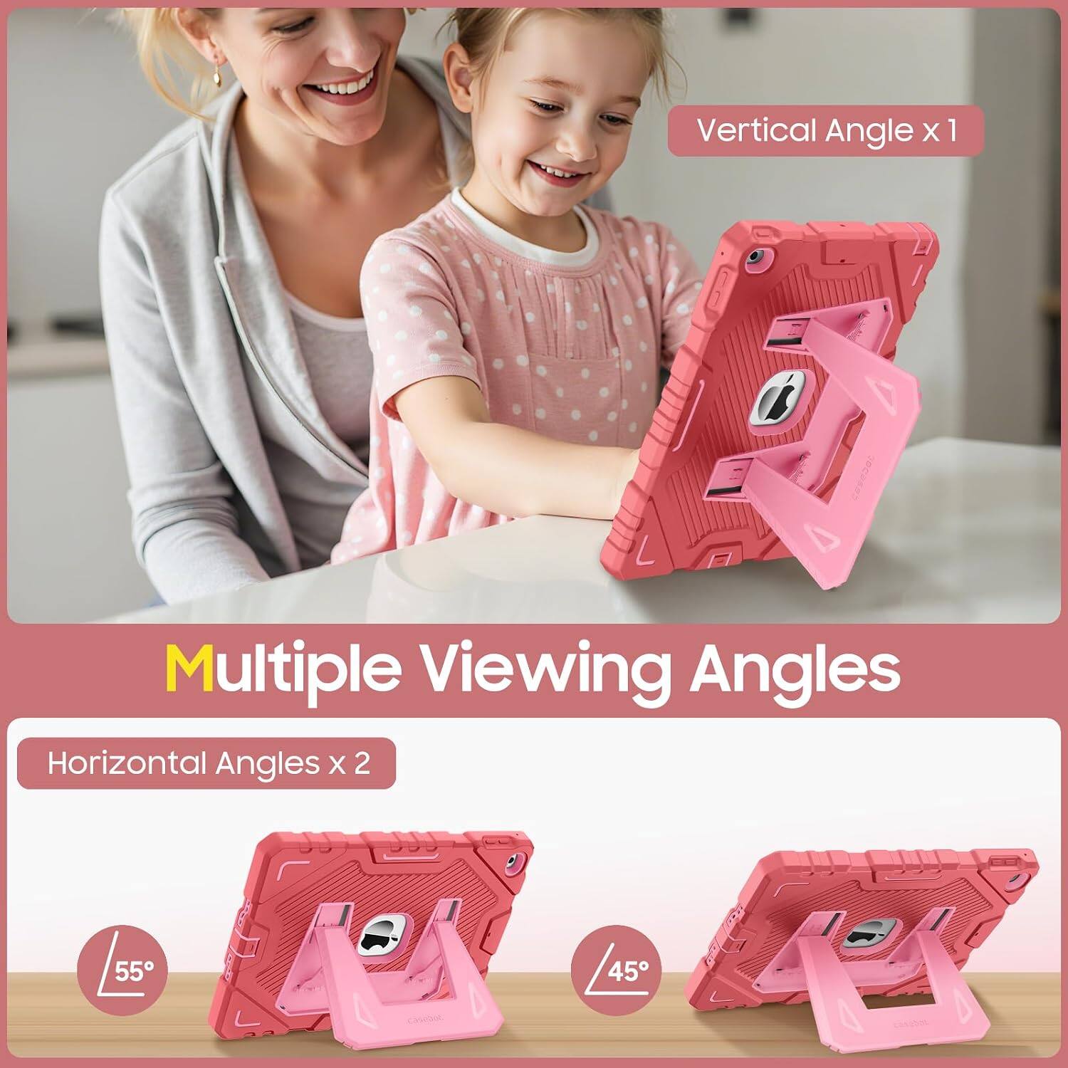 Vertical Angle x 1

Multiple Viewing Angles

Horizontal Angles x 2

55°

45°