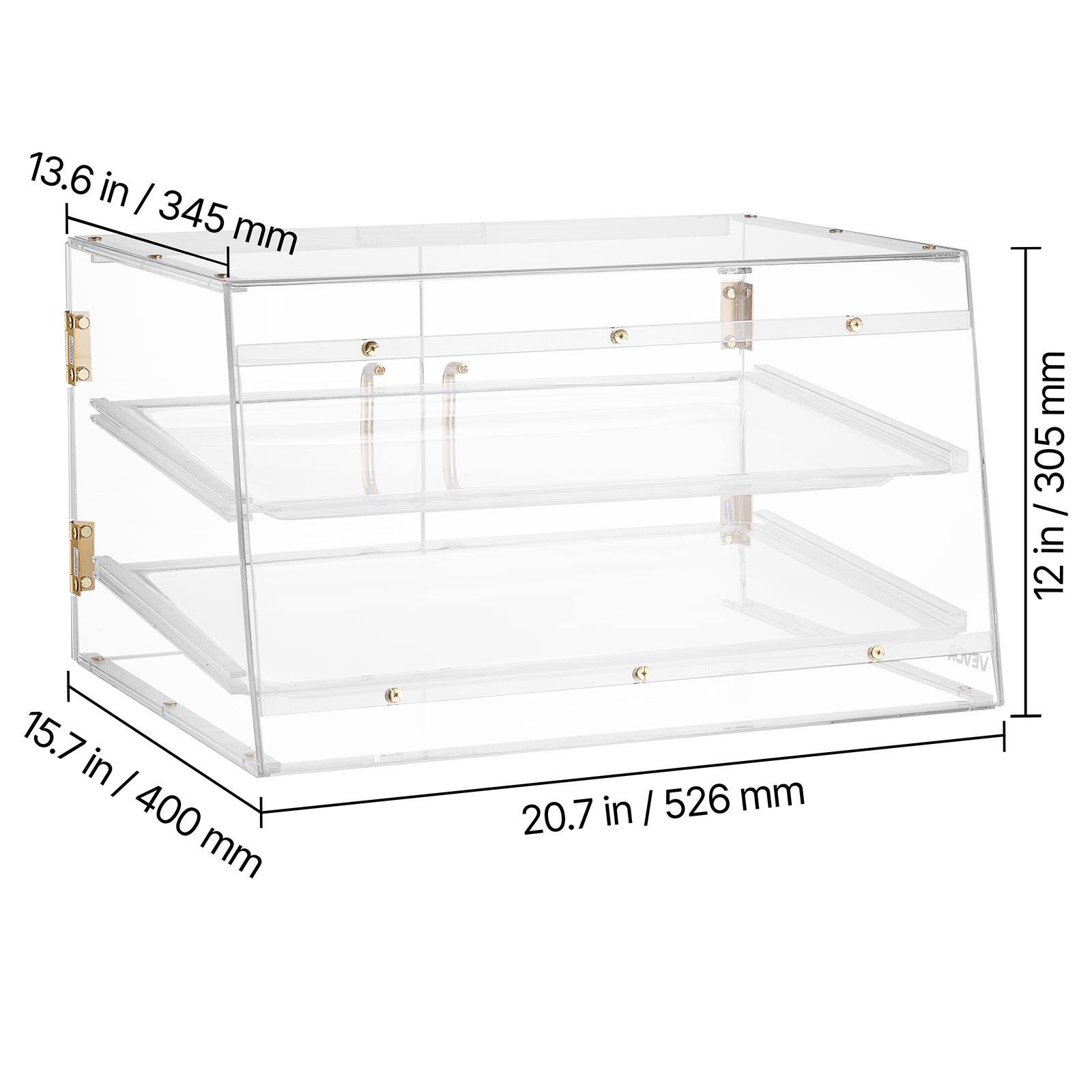 13.6 in / 345 mm  
15.7 in / 400 mm  
20.7 in / 526 mm  
12 in / 305 mm
