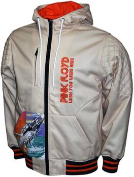 PopMarket - Pink Floyd - Pink Floyd - Wish You Were Here - Double Knit Hoodie Jacket - Large Tan M2431PFA3 - APPAREL - Multicolor