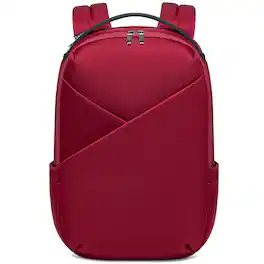 Lux & Nyx - Origami 16" Laptop Backpack - Crimson