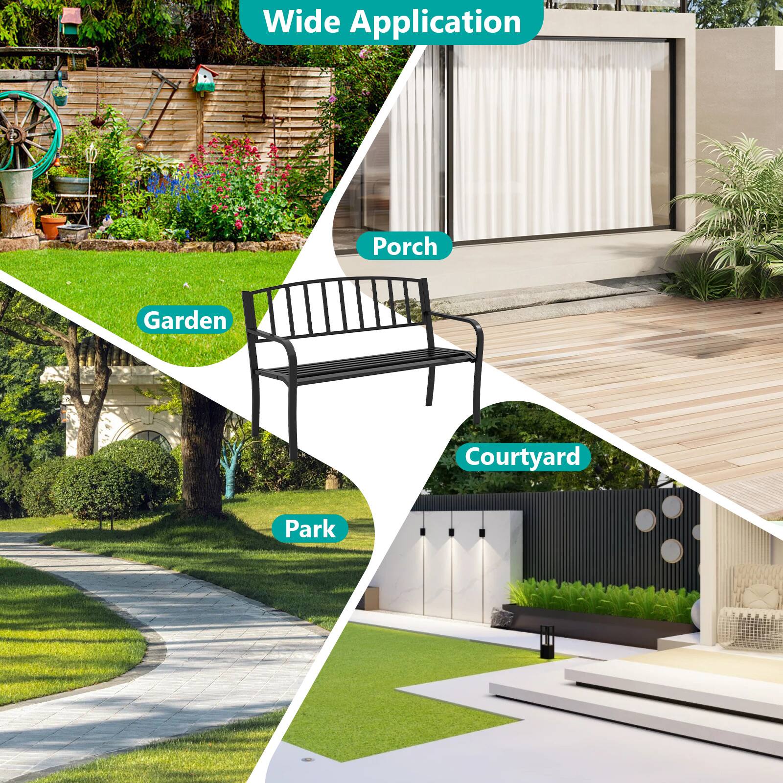 Wide Application, Porch, Garden, Courtyard, Park