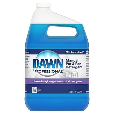 P&G Professional*  
DAWN  
Manual Pot & Pan Detergent  
PROFESSIONAL  
Powers through tough commercial kitchen grease  
3.78 L / 1 GALLON