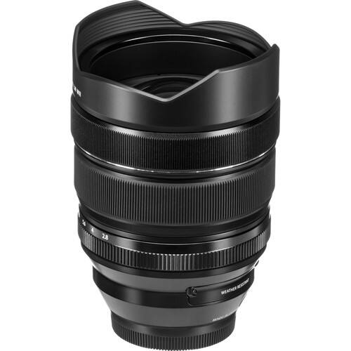 Alt View 4. Fujifilm - FUJIFILM XF 8-16mm f/2.8 R LM WR Lens, Lens Pouch, 32GB Memory Card, Bundle - Black.