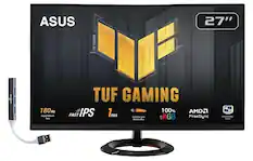 ASUS TUF GAMING 27" TUF GAMING IPS 180Hz Rapid Refresh Rate 1ms Extreme Low Motion Blur 100% sRGB AMD FreeSync DisplayWidget Center