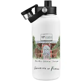 Indigo Falls - Florida Gators Laura Wilcox Watercolors 34oz. Water Bottle - Multicolor
