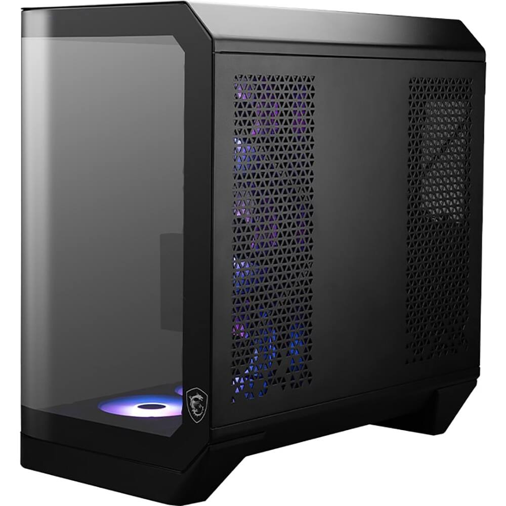 Alt View 4. MSI - MAG PANO 120R PZ Power Gaming PC Case PANO120RPZ - Black.
