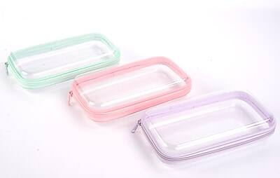 Alt View 3. Pep Rally - Collection PET Pencil Pouch, Each - Clear.