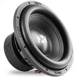 NVX - YSW124 1600W Peak (800W RMS) Y-Series 12in Dual 4-Ohm Car Subwoofer