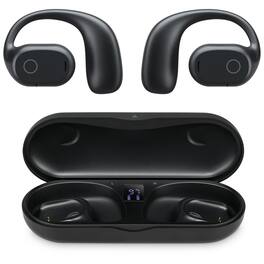 iLive - 16mm Driver Clear Truly Wireless Open Ear Earbuds, Black, IAEBTO34B