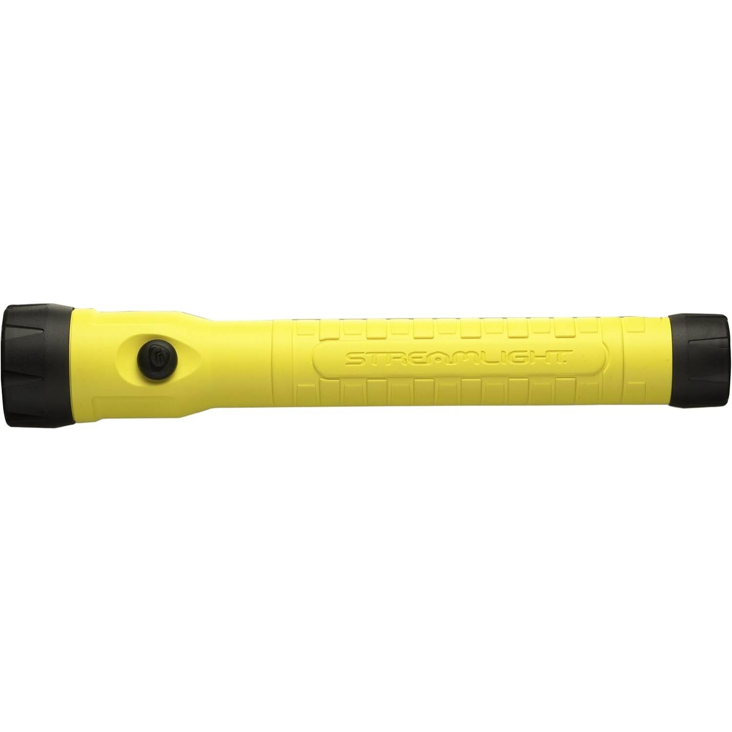 Left. Streamlight - Streamlight 76410 PolyStinger LED HAZ-LO Intrinsically Safe Rechargeable Flashlight, Yellow - Yellow.