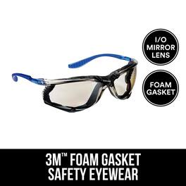 3M - Anti-Fog Safety Glasses Black/Blue Frame 1 pc - Black | Blue