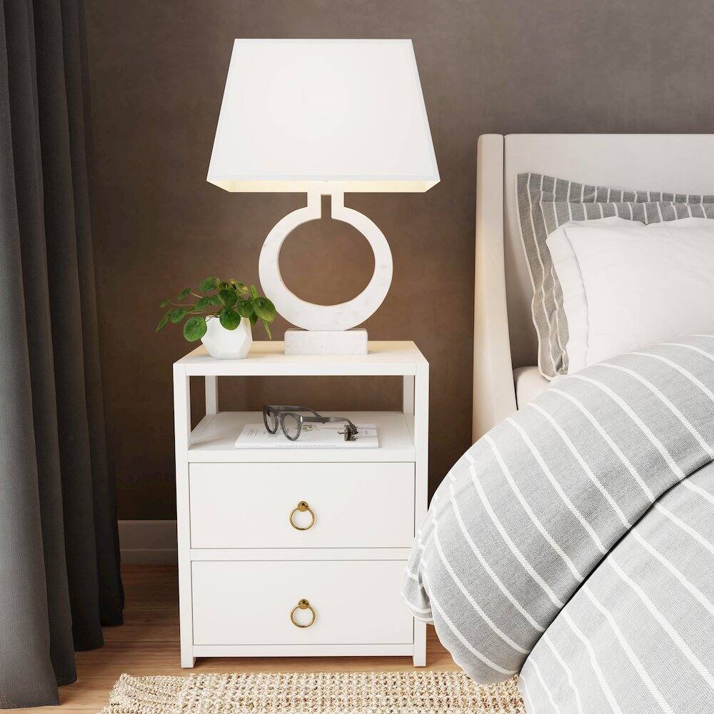 Alt View 7. Butler Specialty - Lark Nightstand - White.