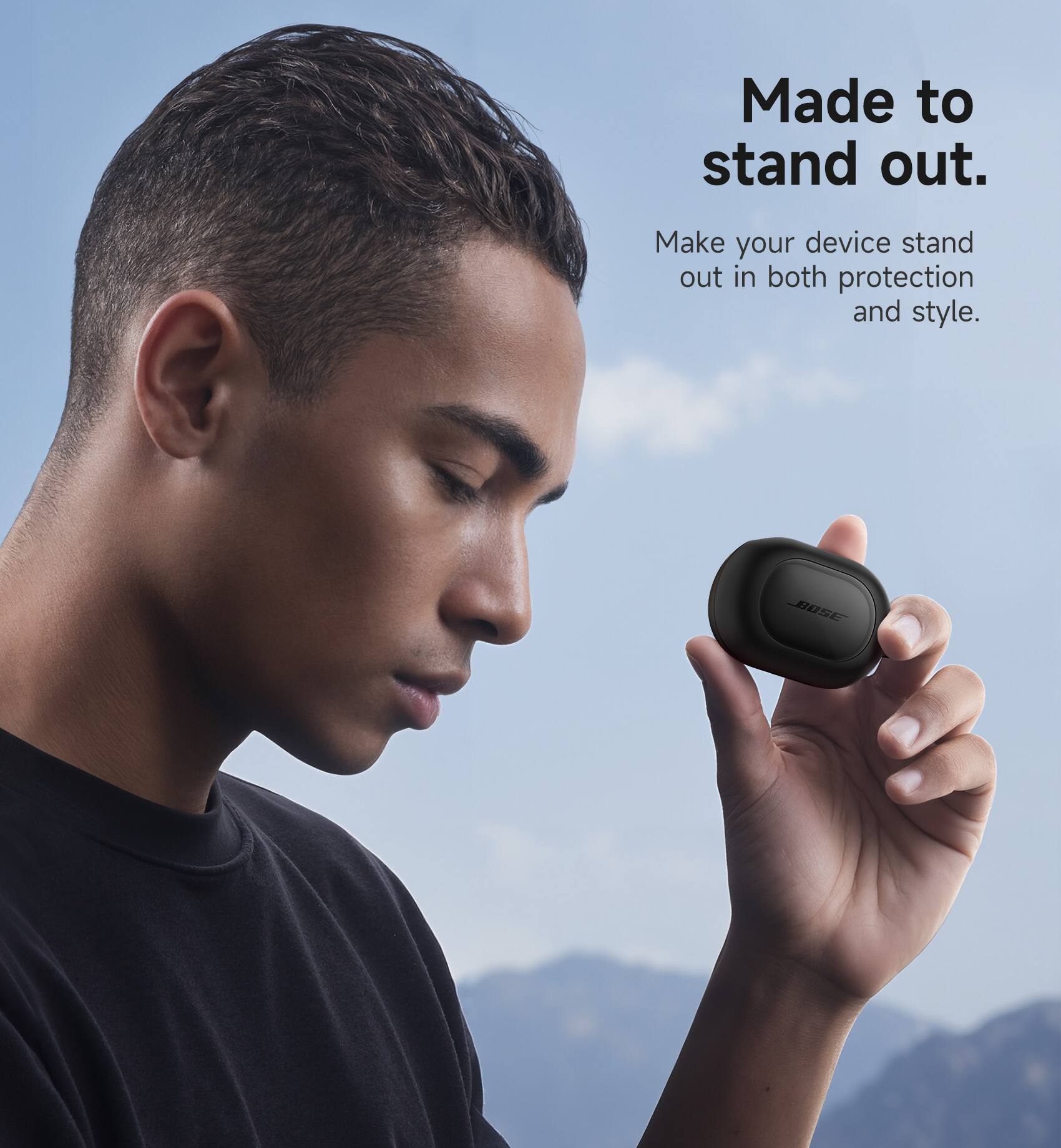 Made to stand out.  
Make your device stand out in both protection and style.