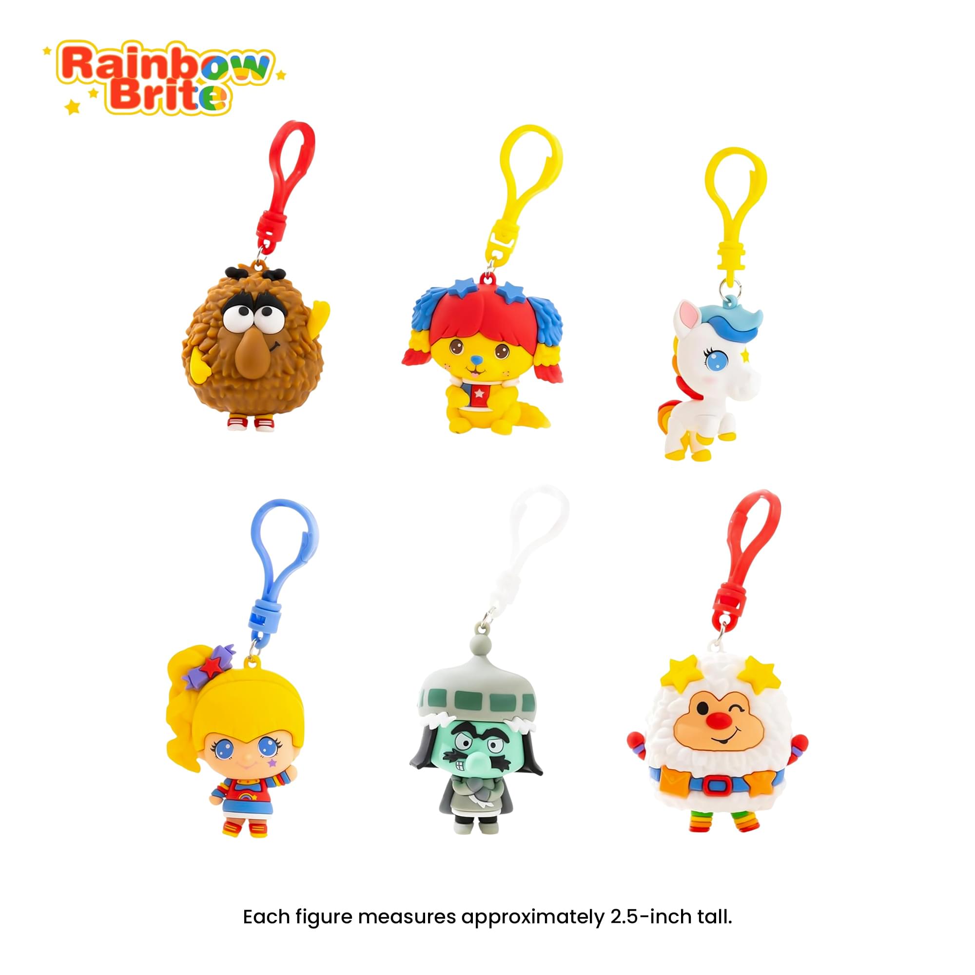 Rainbow Brite

Each figure measures approximately 2.5-inch tall.