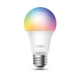 Tapo - TP-Link Smart Light Bulbs, 16M Colors RGBW, Dimmable, Alexa Frustration-Free Setup, A19, 60W Equivalent, 800LM CRI>