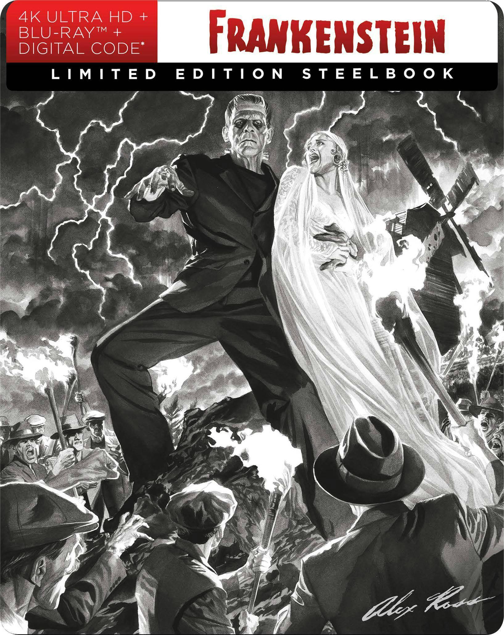 Frankenstein (Limited Edition 4K Ultra HD Steelbook + Blu-ray + Digital) [UHD]