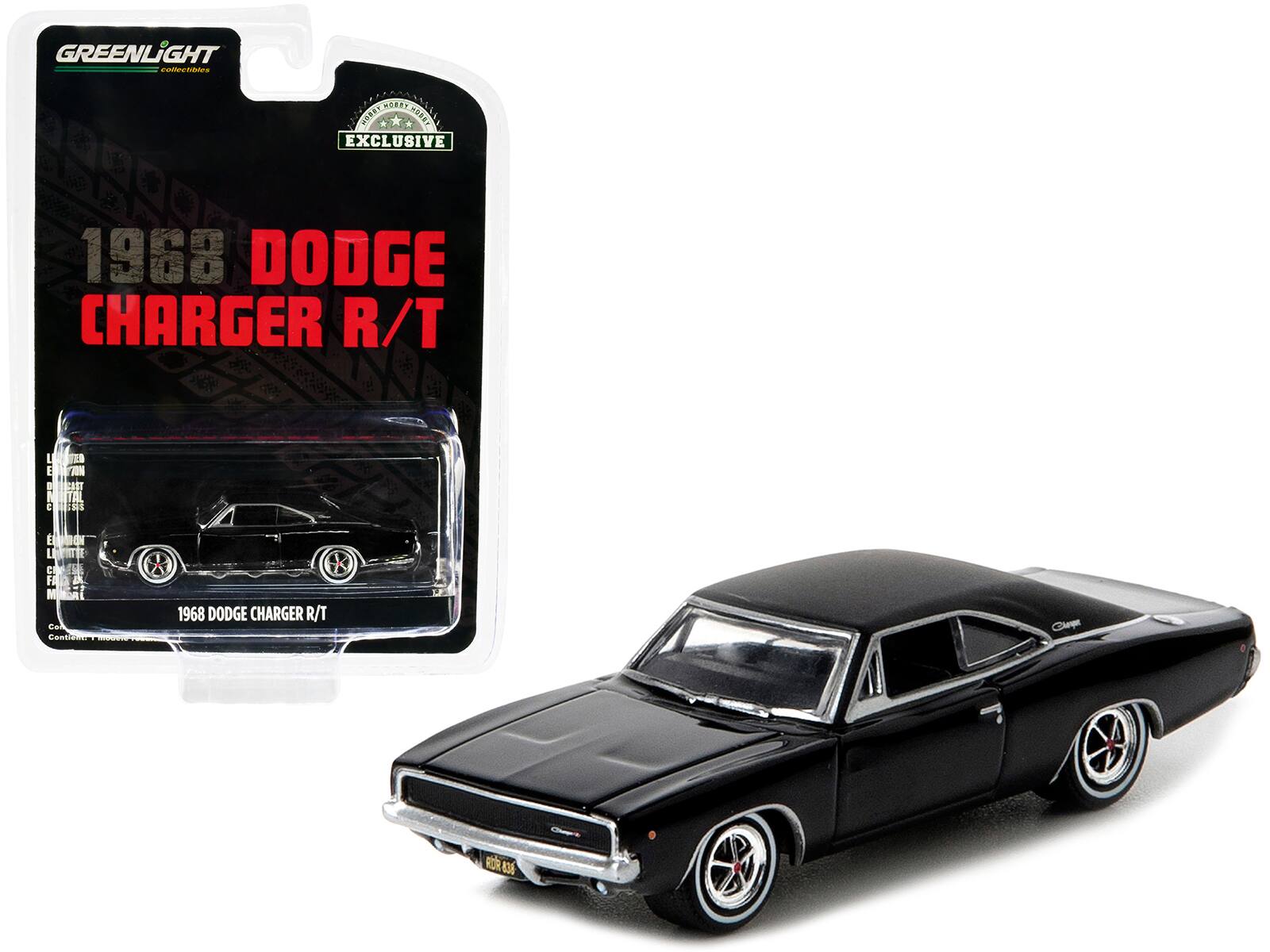 GREENLIGHT Collectibles  
Exclusive  
1968 DODGE CHARGER R/T
