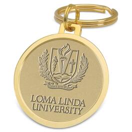Jardine - LLU Lions Team Logo Split-Wire Key Ring - Gold