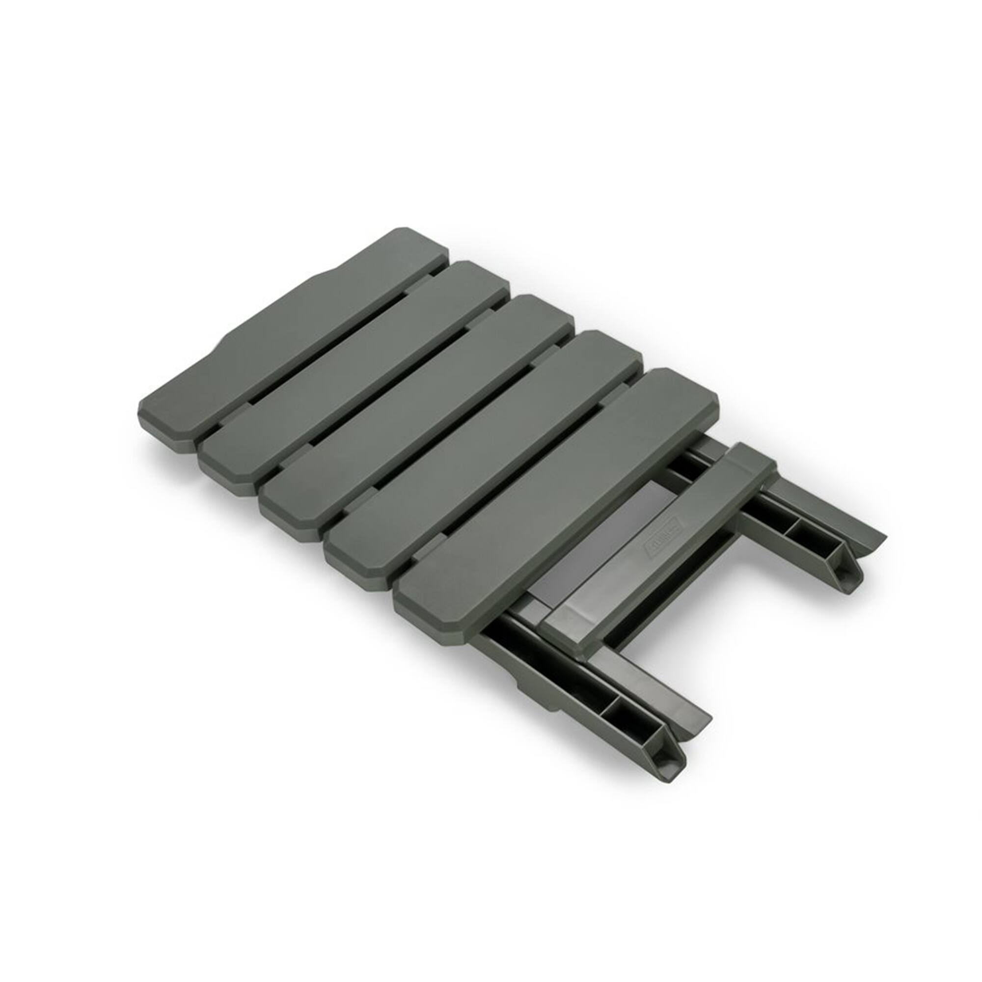 Alt View 4. Camco - Camco Adirondack Portable Outdoor Camping Small Plastic Folding Side Table, Sage - Sage.