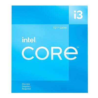 Intel Core i3 12100F 12th Generation 4 Core 8 Thread 3.3 to 4.3 Intel Core i3 12100F 12th Generation 4 Core 8 Thread 3.3 to 4.3