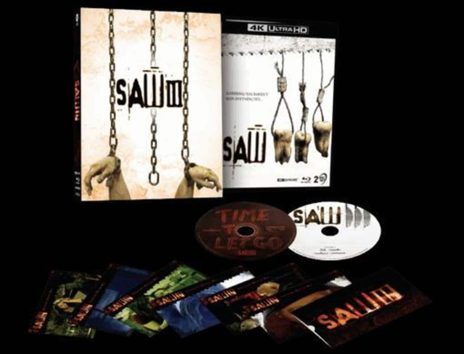 Saw III - Limited All-Region UHD & Blu-Ray Boxset with Lenticular Cover & Art Cards   - 4K Blu-Ray [4K Ultra HD Blu-ray] price history on PriceWatchPro