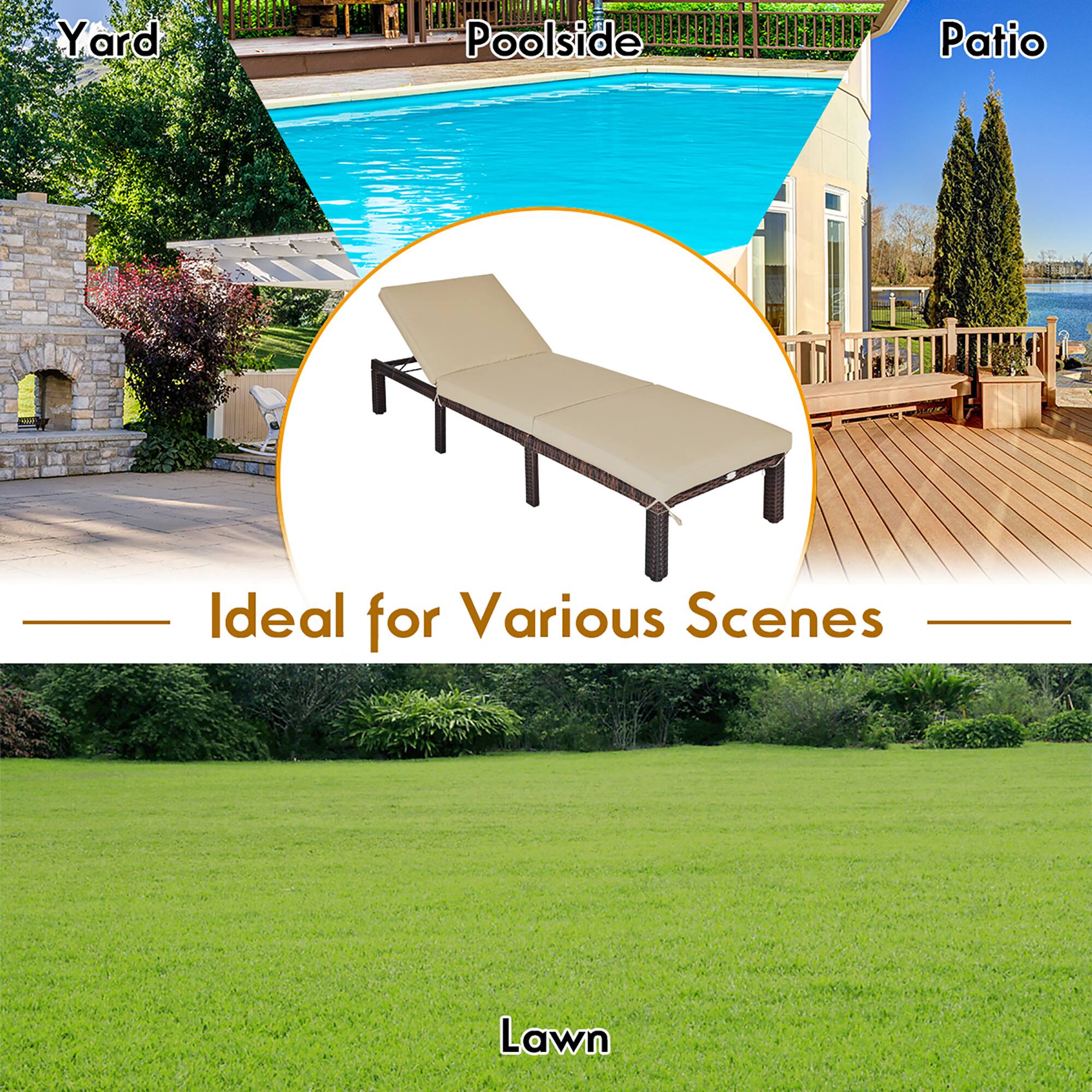 Ideal for Various Scenes Lawn