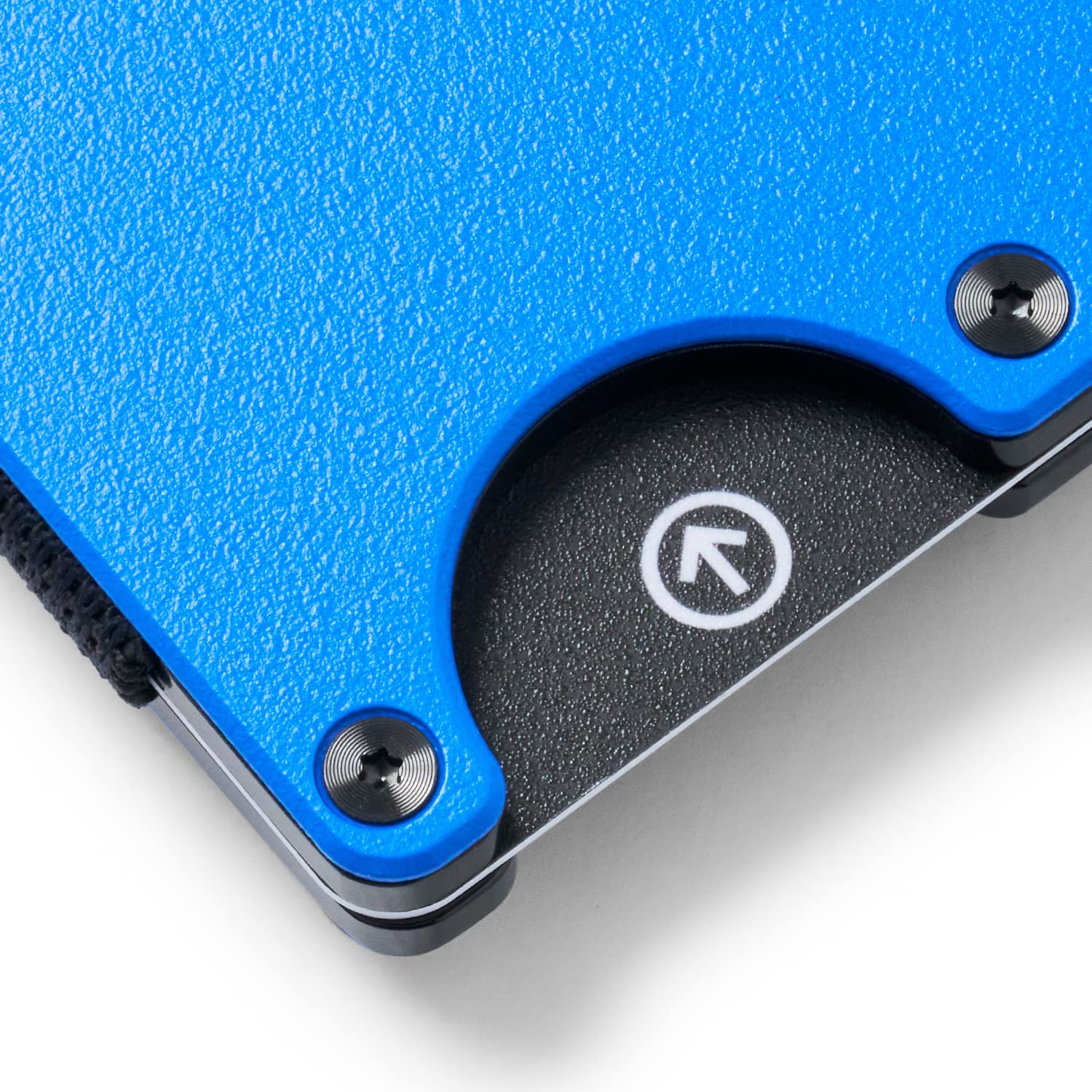 Angle Zoom. The Ridge Wallet - HIGH DIVE CASH STRAP - Blue.