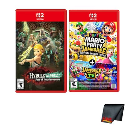 102 MINTENDO SWITCH 0D2 INIENO. SWITCH na HYRULE WARRIORS WA ION THE Age of imprisonment nothing_to_tsrbe T ESHE SUPER MARIO PARTY NINTENDO JAMBOREE SWITCH 2 EDITION + JAMBOREE TV EVERYONE TODOS Ilades me NcA Tan - and the Mintendo Twlch I dten ogradie oock lbgrode d and spertel F dtal wl hackoe pego d E rdendo Tth - poqueta Sumben de meore . versde Mintende Par ane J Idto 3 paqt d meus e dopomile per separado mas ESIR edeacie, visita support_.mintende.cm/switch2/vpgrodepock ppo KAVE ELECTRONICS - T (Teen 13+)