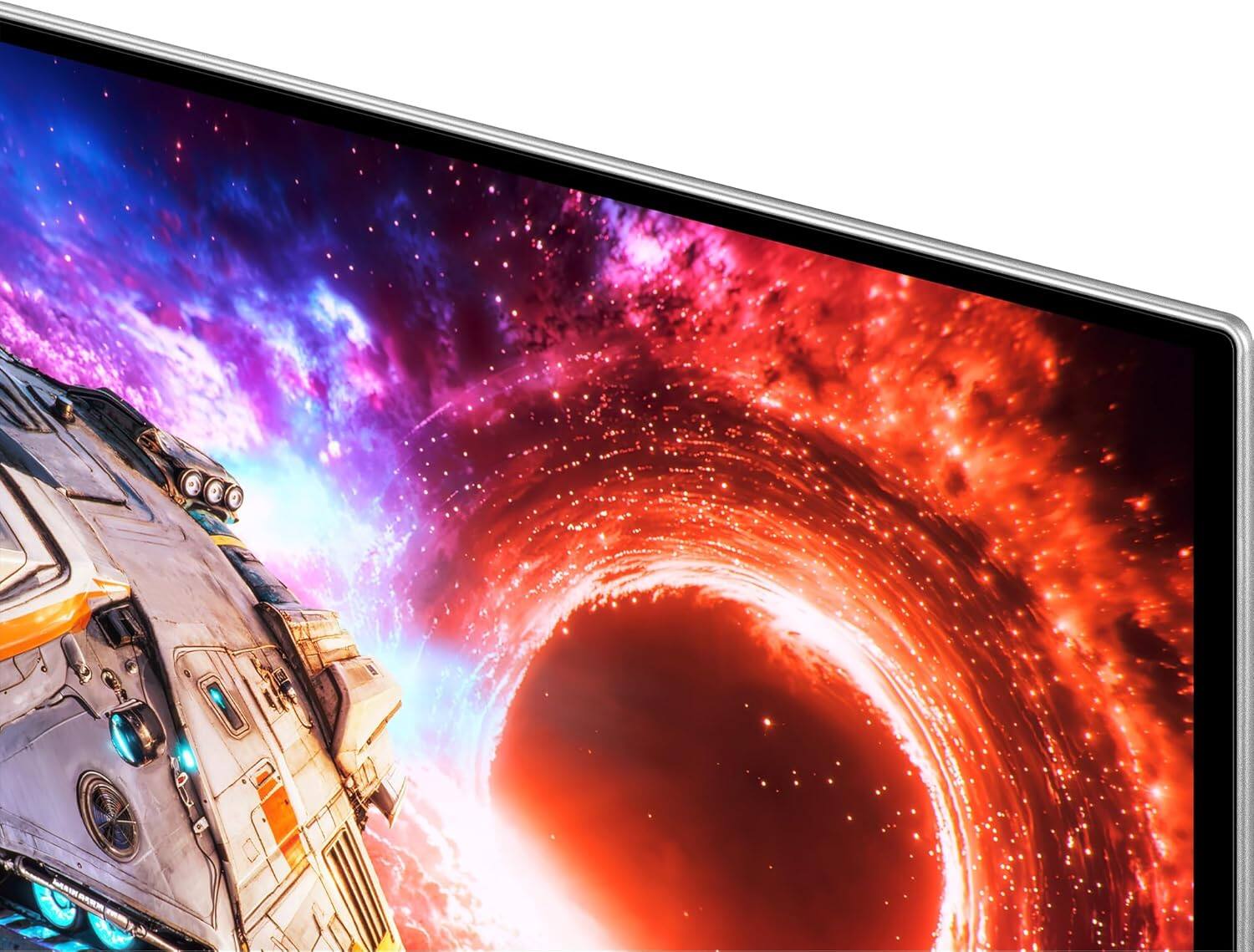 Alt View 7. Samsung - Samsung LS32HG802SNXZA 32" Odyssey OLED G80SH 4K Gaming Monitor (2026) - Silver.
