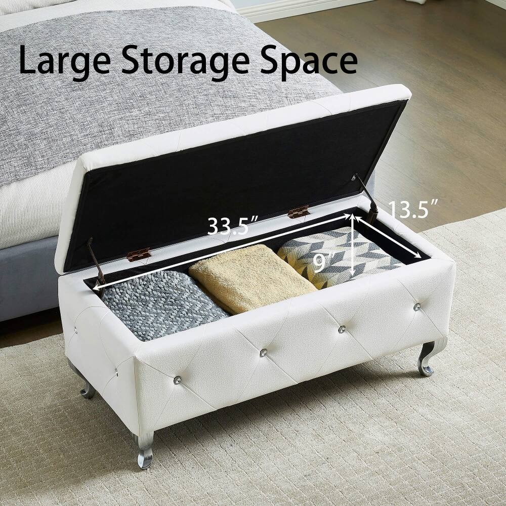 Large Storage Space  
33.5"  
9"  
13.5"