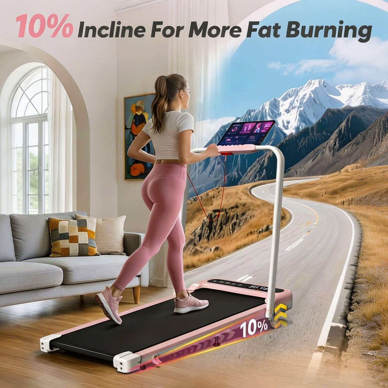 10% Incline For More Fat Burning