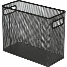 Lorell - Mesh Tabletop Hanging File Holder Steel - Black