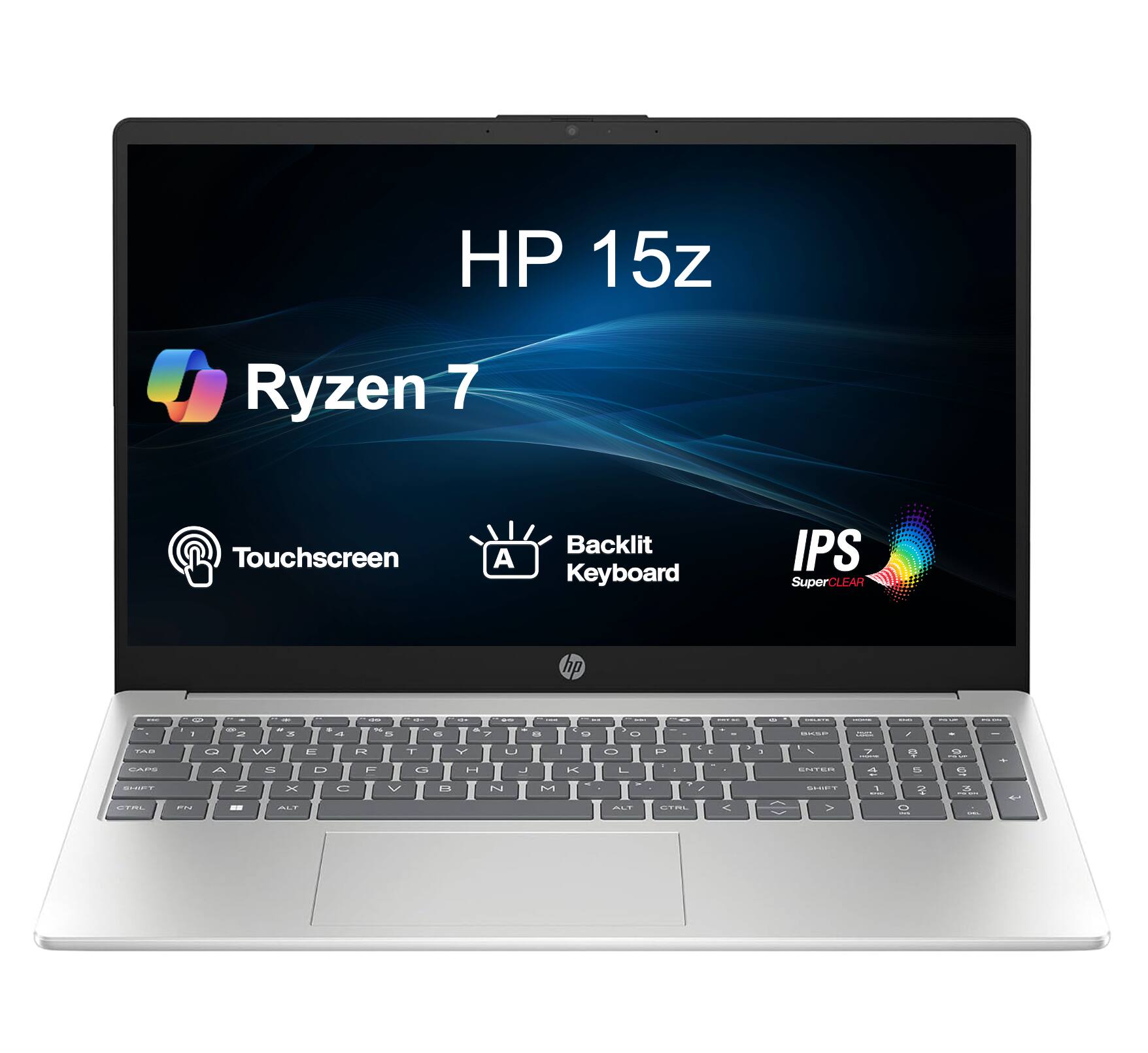 HP 15z Ryzen 7 Touchscreen Backlit Keyboard IPS SuperCLEAR