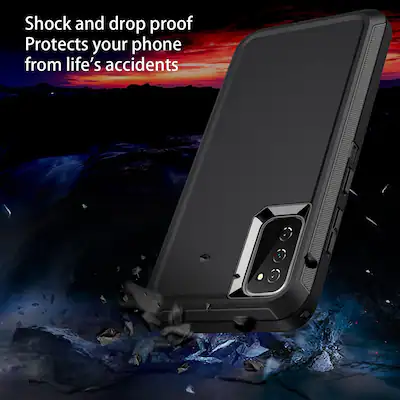 Entronix Case Compatible with Galaxy S20 Plus - Triple-Layer Heavy Duty Protection Entronix Case Compatible with Galaxy S20 Plus - Triple-Layer Heavy Duty Protection
